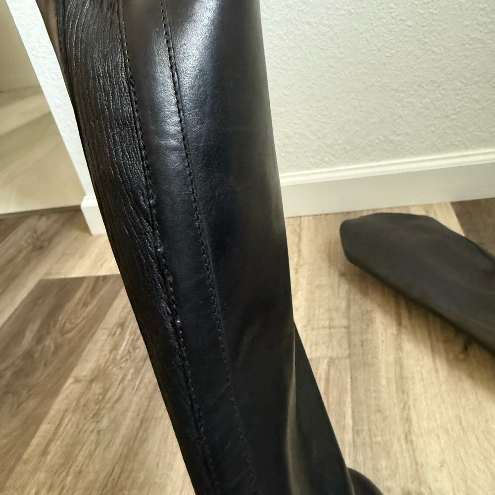 Dublin Womens/Ladies Galtymore Tall Leather Dress Boots / Black SZ 8.5 - Picture 4 of 11